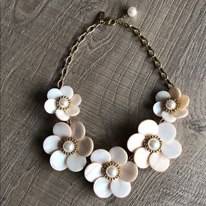 ⭐️kate spade mother of pearl statement necklace⭐️